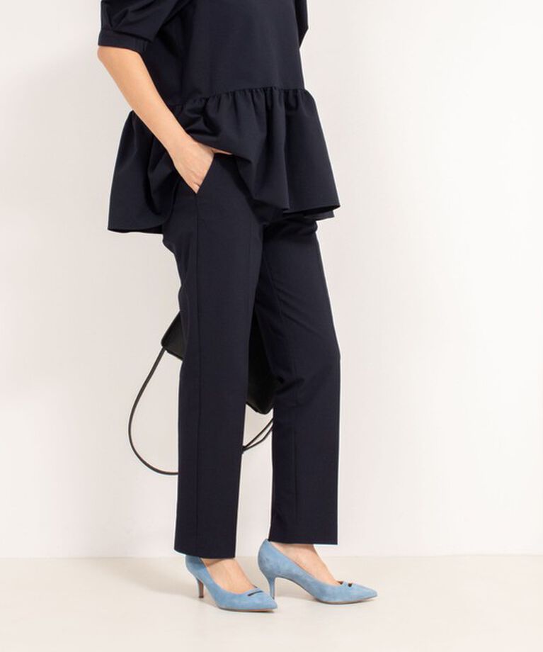NOLLEY'S「《セットアップ対応》ウォッシャブルサッカーストレッチパンツ」|その他|