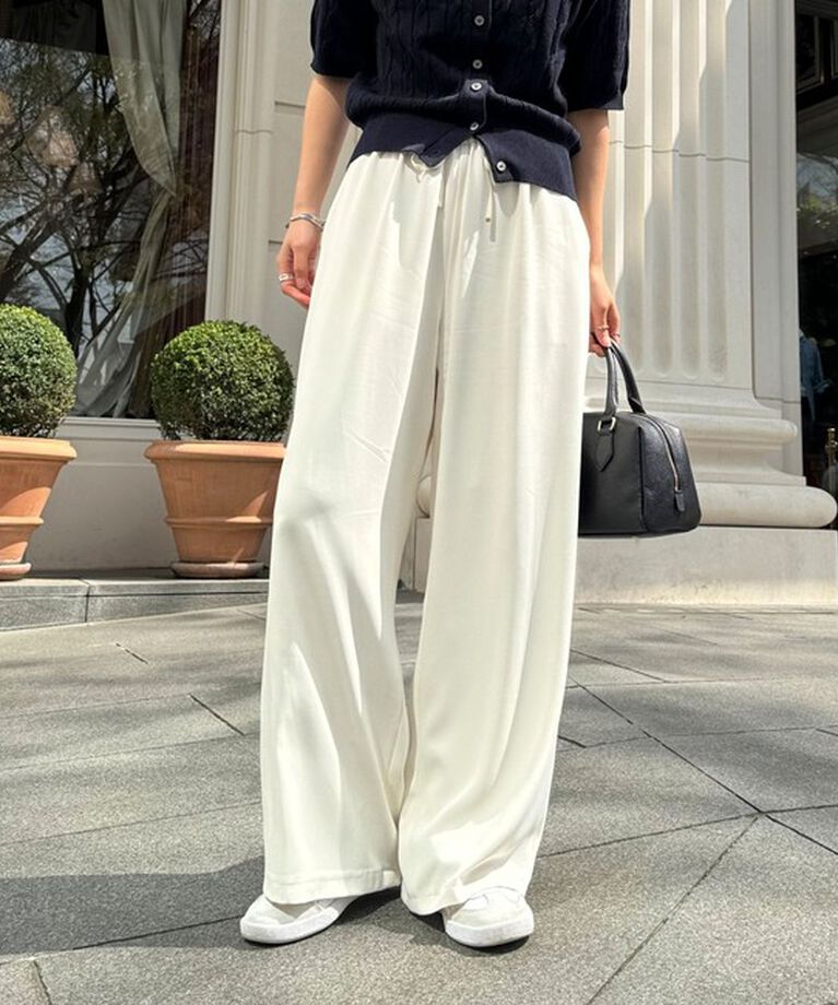 fredy emue「とろみツイルスラックスイージーパンツ」|その他|