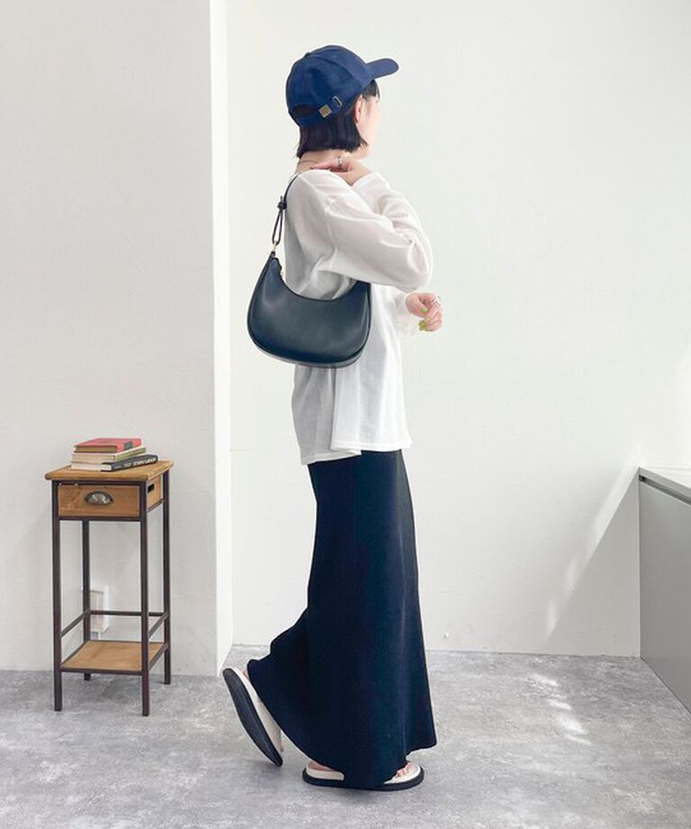 fredy emue「コットンチュールルーズロンT」|Tシャツ・カットソー|