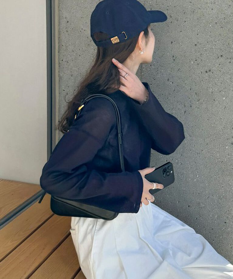 fredy emue「コットンチュールルーズロンT」|Tシャツ・カットソー|