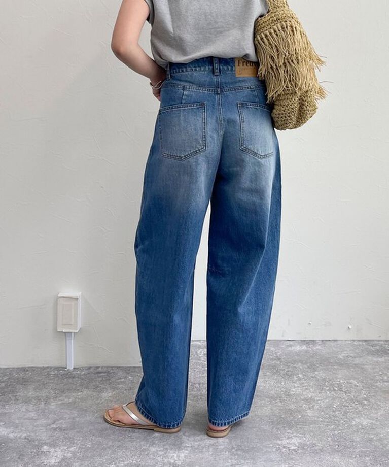 fredy emue「カーブデニムパンツ」|デニム|