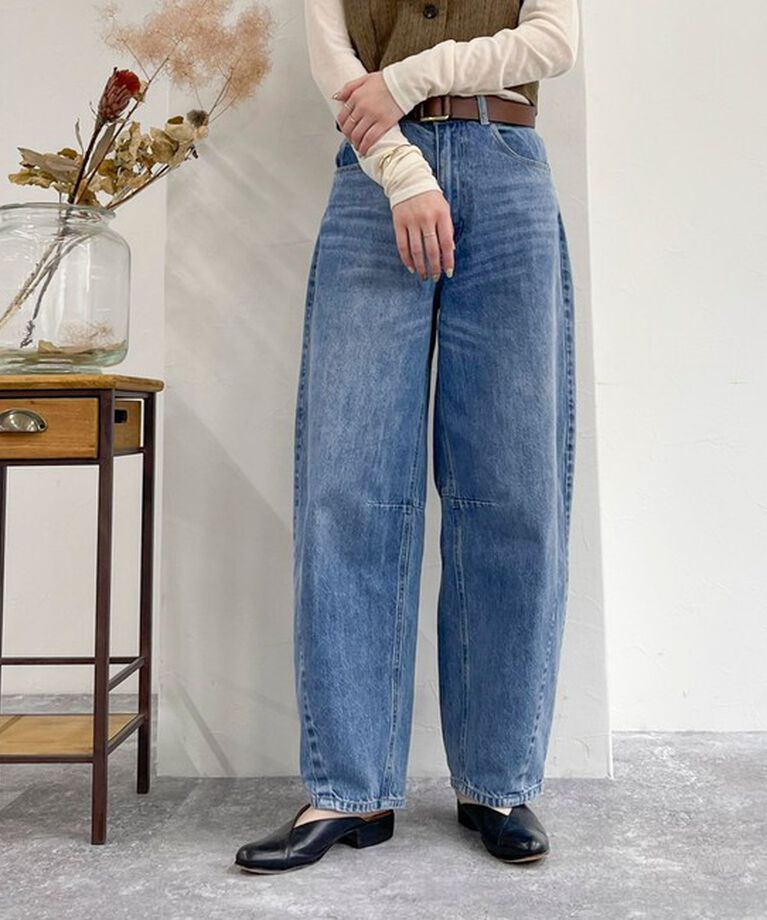 fredy emue「カーブデニムパンツ」|デニム|