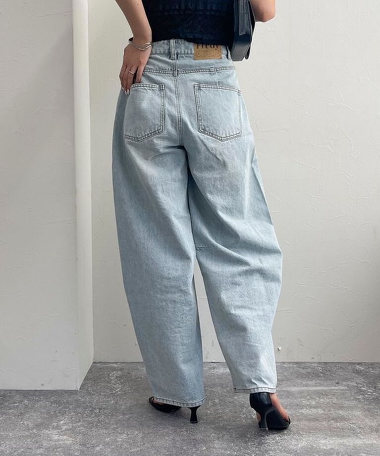fredy emue「カーブデニムパンツ」|デニム|