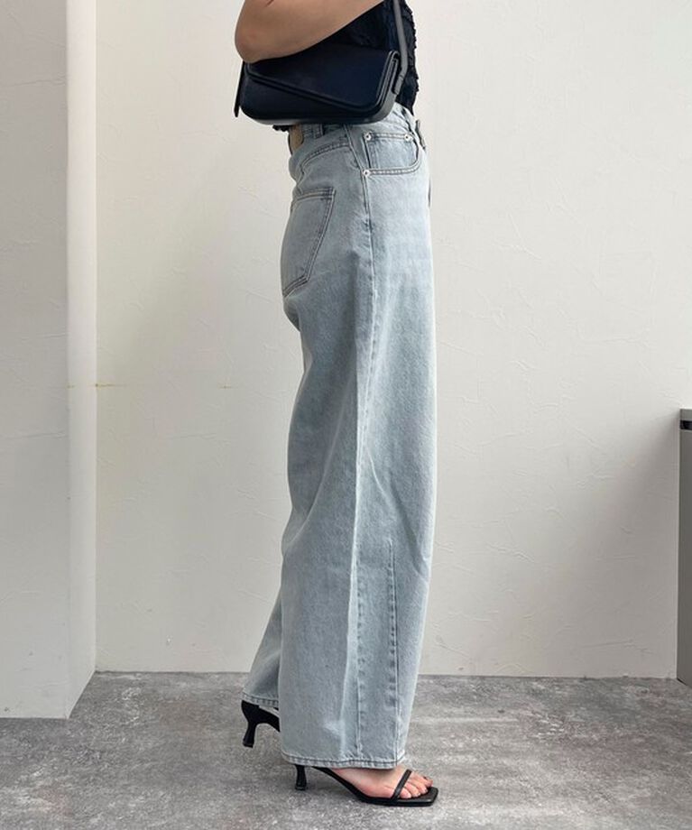 fredy emue「カーブデニムパンツ」|デニム|