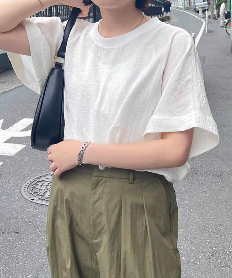 fredy emue「【WEB限定カラーあり】Tシャツブラウス」|シャツ・ブラウス|