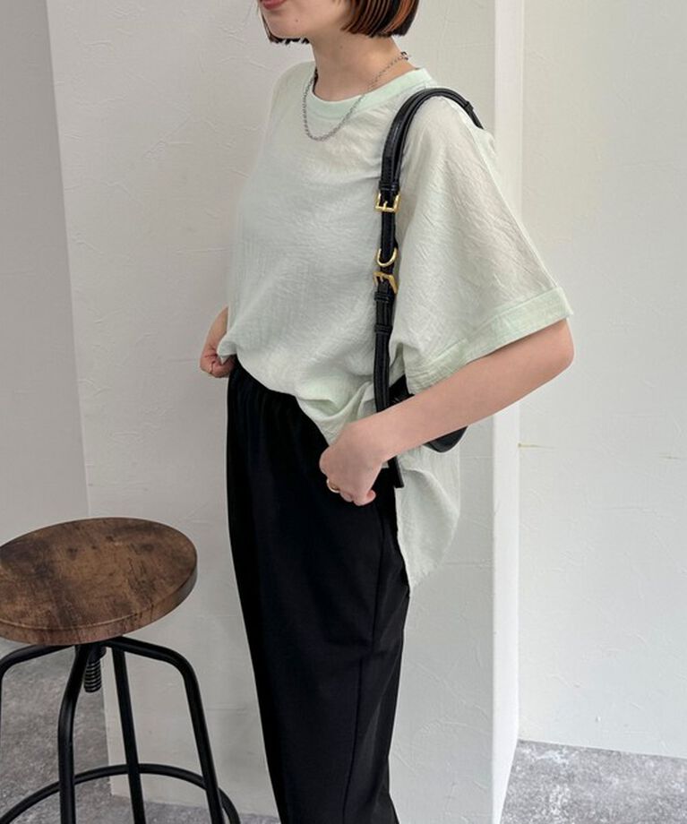 fredy emue「【WEB限定カラーあり】Tシャツブラウス」|シャツ・ブラウス|
