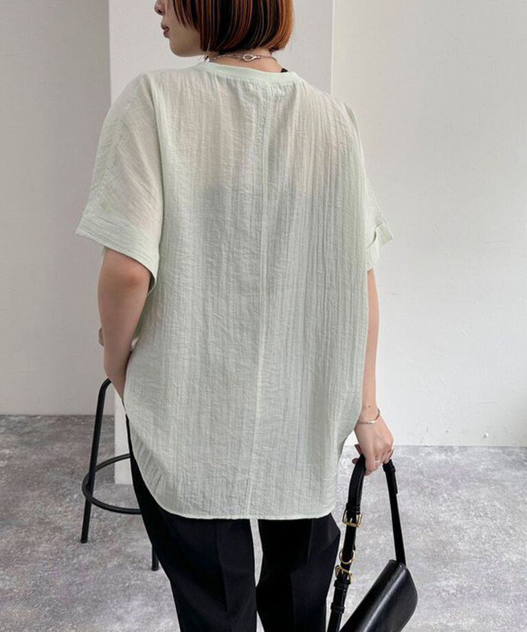 fredy emue「【WEB限定カラーあり】Tシャツブラウス」|シャツ・ブラウス|