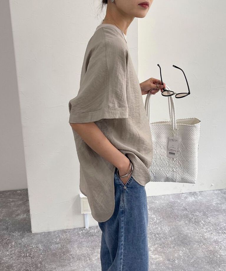 fredy emue「【WEB限定カラーあり】Tシャツブラウス」|シャツ・ブラウス|