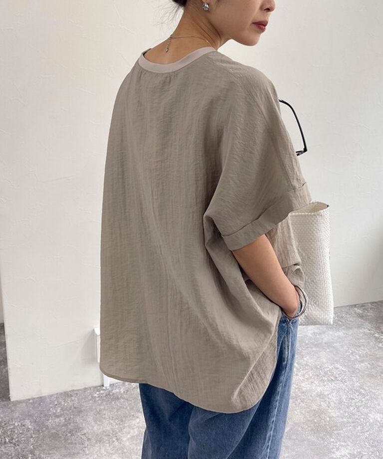 fredy emue「【WEB限定カラーあり】Tシャツブラウス」|シャツ・ブラウス|