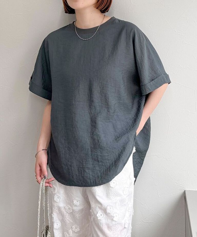 fredy emue「【WEB限定カラーあり】Tシャツブラウス」|シャツ・ブラウス|