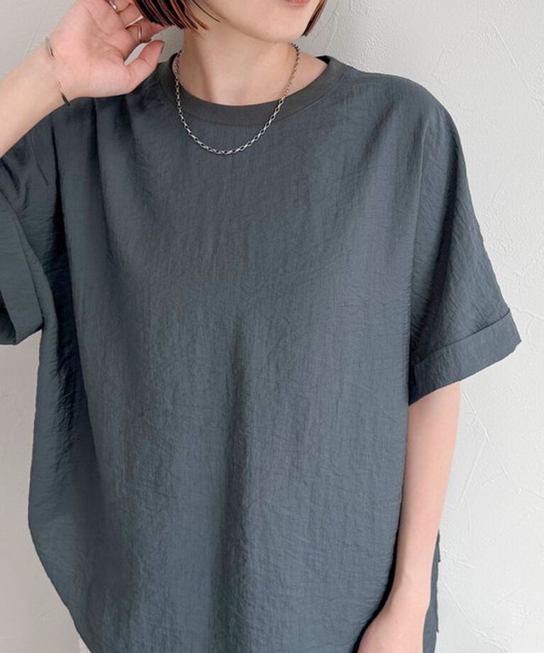 fredy emue「【WEB限定カラーあり】Tシャツブラウス」|シャツ・ブラウス|