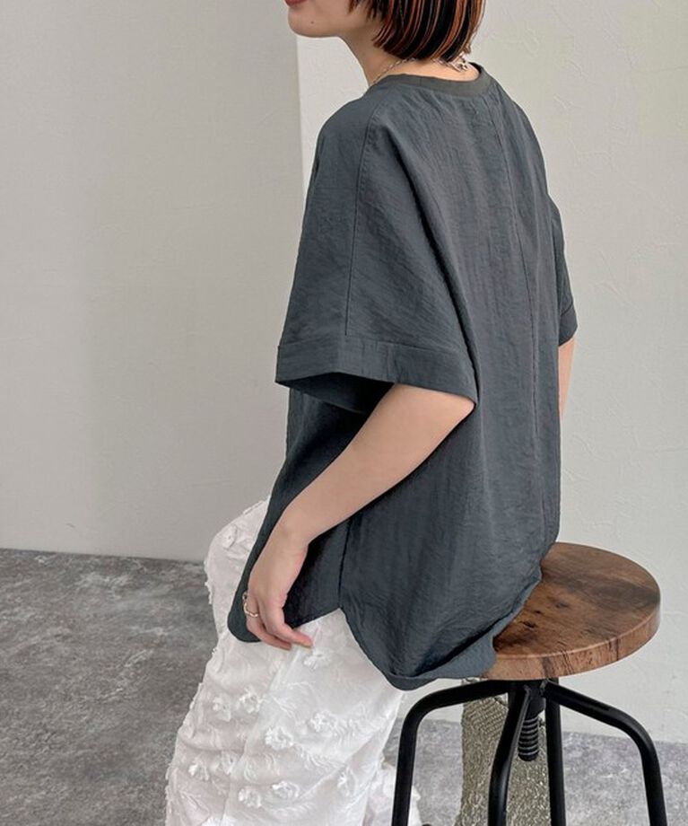 fredy emue「【WEB限定カラーあり】Tシャツブラウス」|シャツ・ブラウス|