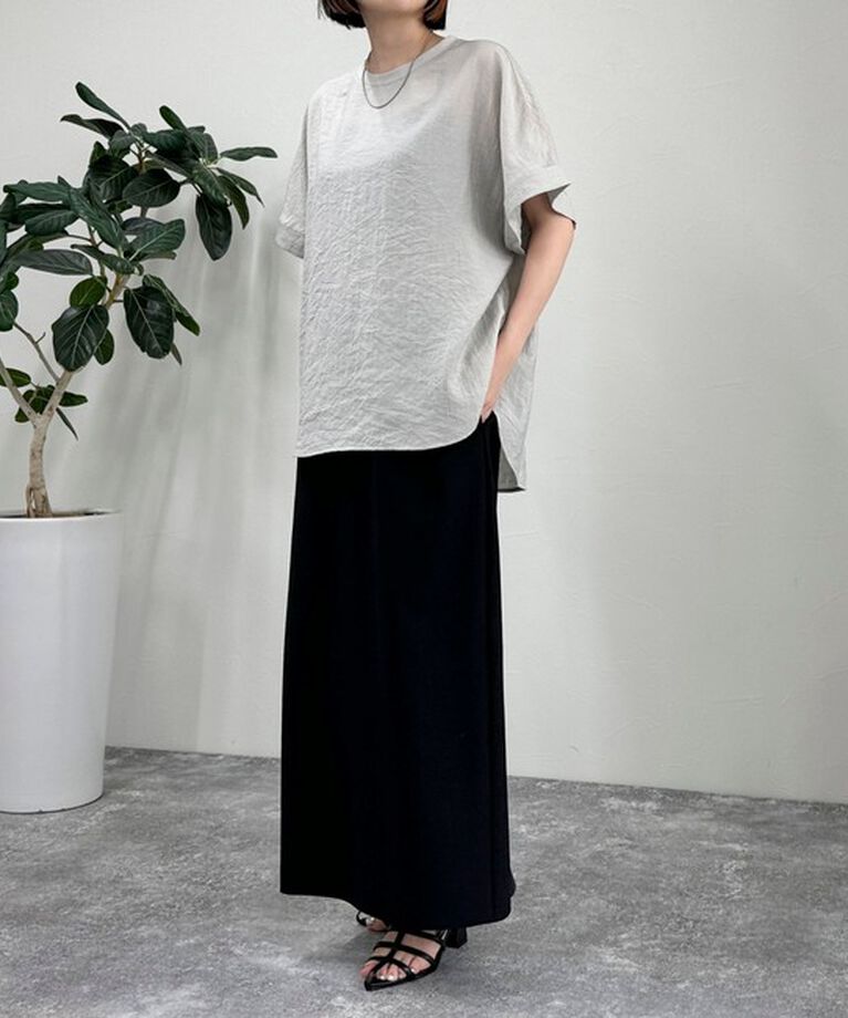 fredy emue「【WEB限定カラーあり】Tシャツブラウス」|シャツ・ブラウス|