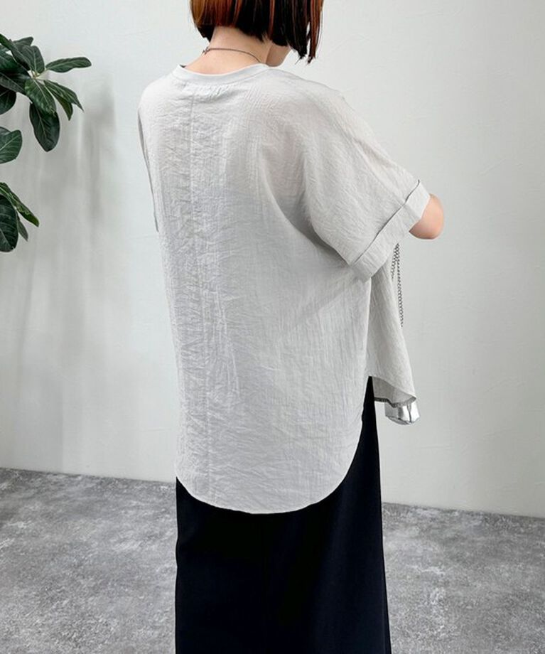 fredy emue「【WEB限定カラーあり】Tシャツブラウス」|シャツ・ブラウス|
