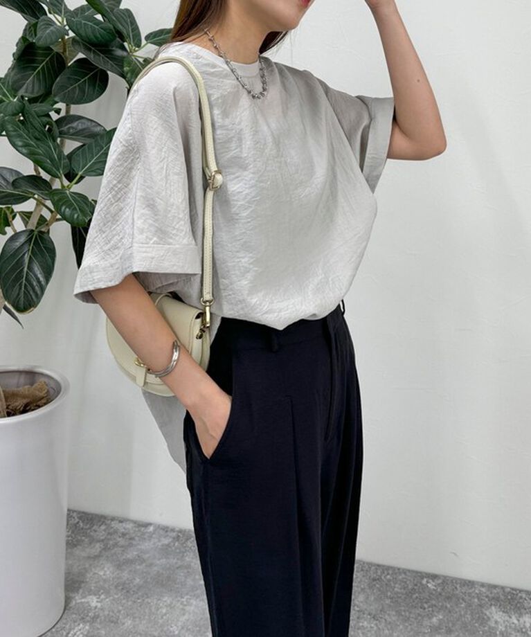 fredy emue「【WEB限定カラーあり】Tシャツブラウス」|シャツ・ブラウス|