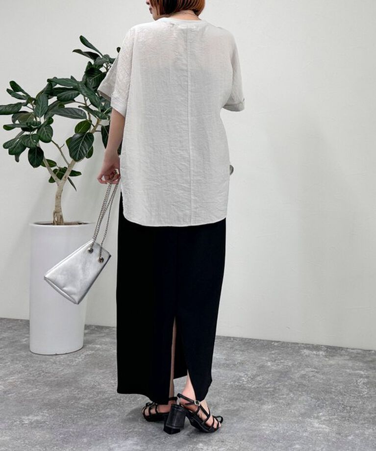 fredy emue「【WEB限定カラーあり】Tシャツブラウス」|シャツ・ブラウス|