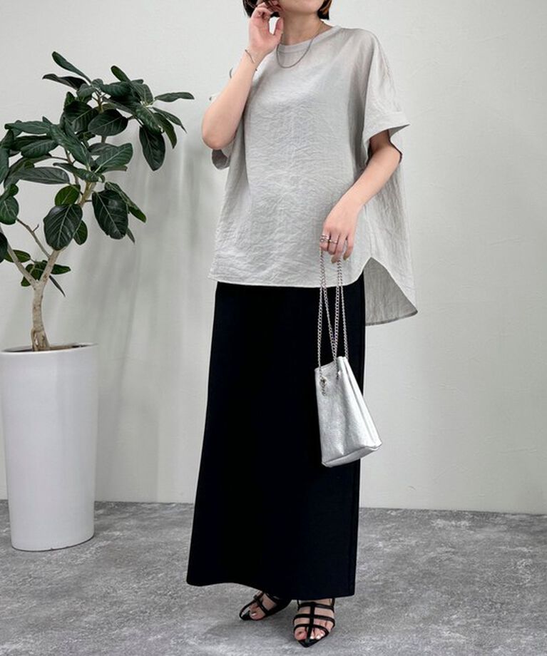 fredy emue「【WEB限定カラーあり】Tシャツブラウス」|シャツ・ブラウス|
