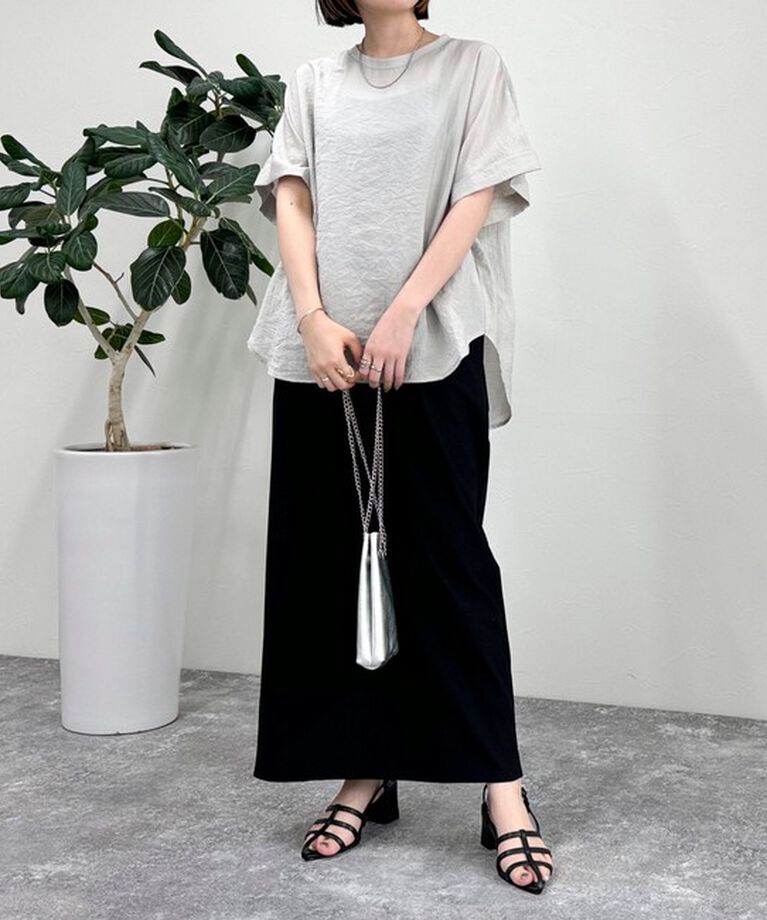 fredy emue「【WEB限定カラーあり】Tシャツブラウス」|シャツ・ブラウス|