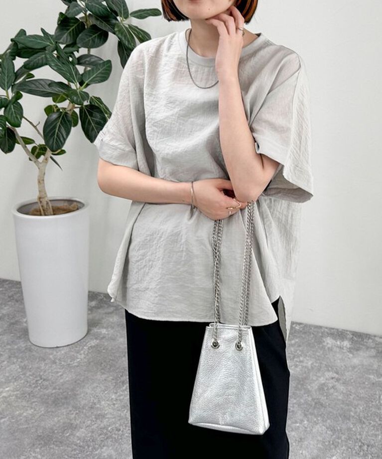 fredy emue「【WEB限定カラーあり】Tシャツブラウス」|シャツ・ブラウス|