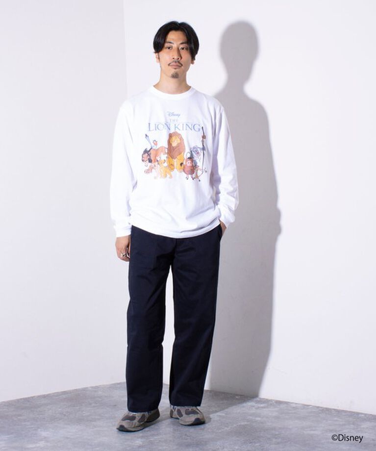 GLOSTER「【GOOD ROCK SPEED/グッドロックスピード】別注 Disney/ディズニー/ロンT」|Tシャツ・カットソー|