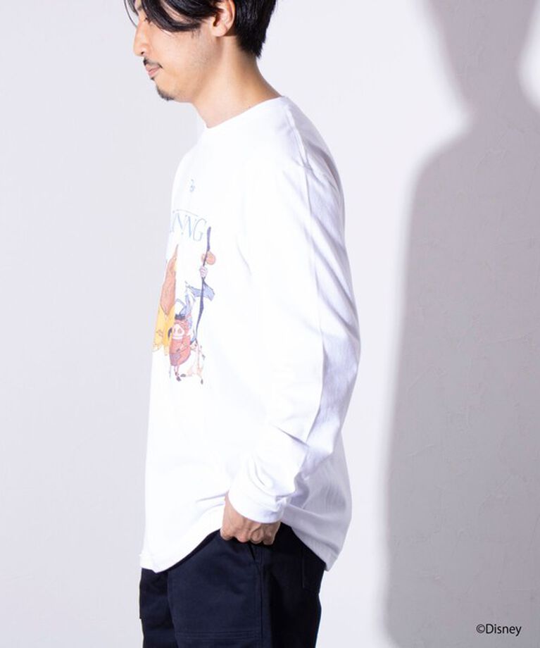GLOSTER「【GOOD ROCK SPEED/グッドロックスピード】別注 Disney/ディズニー/ロンT」|Tシャツ・カットソー|