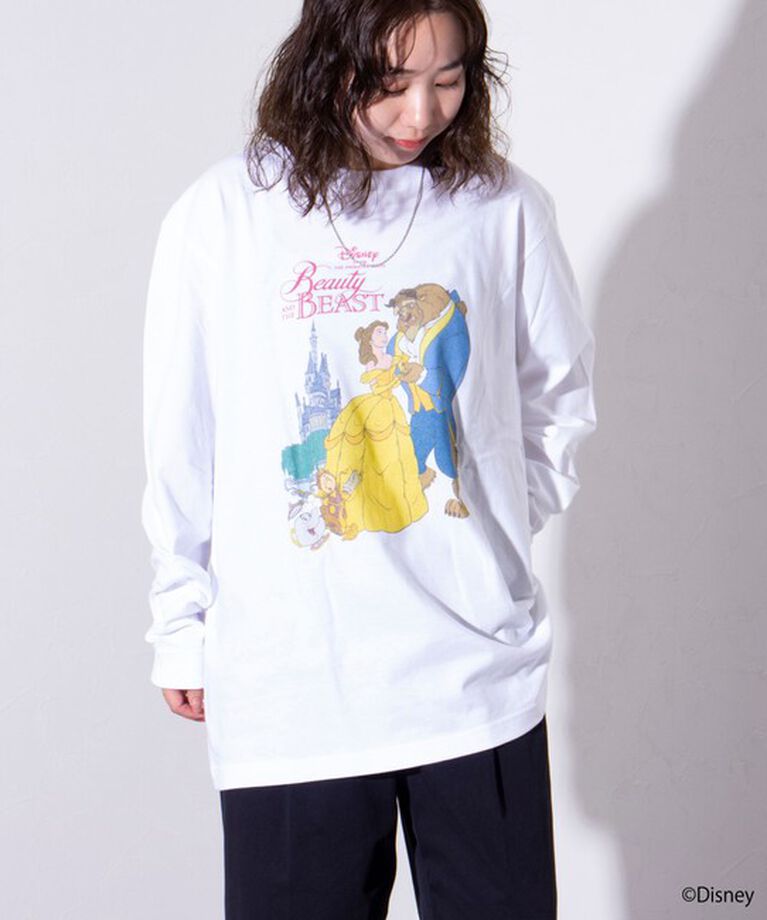 GLOSTER「【GOOD ROCK SPEED/グッドロックスピード】別注 Disney/ディズニー/ロンT」|Tシャツ・カットソー|