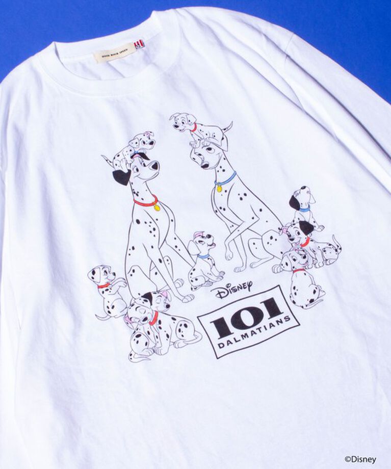 GLOSTER「【GOOD ROCK SPEED/グッドロックスピード】別注 Disney/ディズニー/ロンT」|Tシャツ・カットソー|ホワイト系その他3