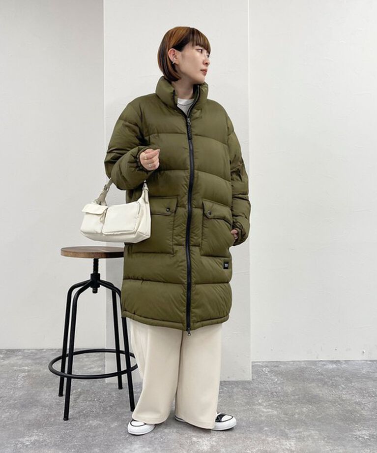 fredy emue「【TAION×fredy emue】PACKABLE 別注ボリュームダウンコート」|ダウン|