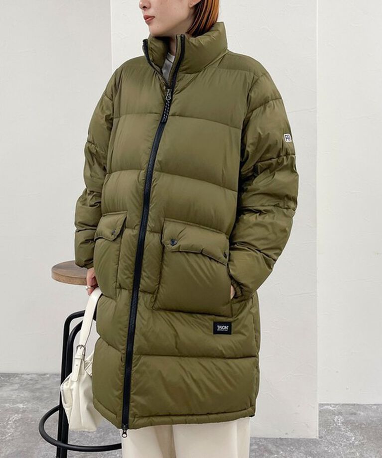 fredy emue「【TAION×fredy emue】PACKABLE 別注ボリュームダウンコート」|ダウン|