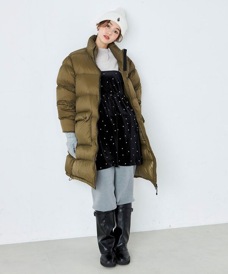 fredy emue「【TAION×fredy emue】PACKABLE 別注ボリュームダウンコート」|ダウン|