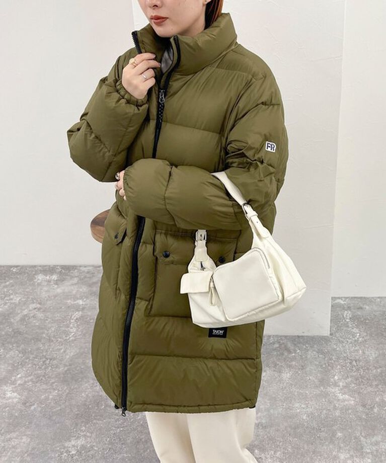 fredy emue「【TAION×fredy emue】PACKABLE 別注ボリュームダウンコート」|ダウン|