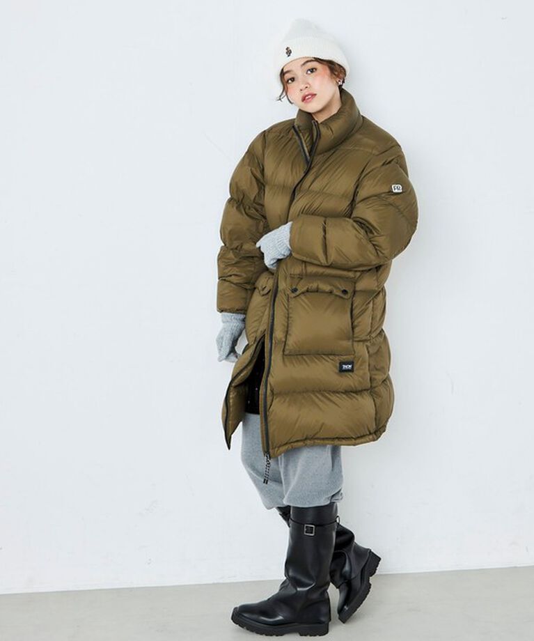 fredy emue「【TAION×fredy emue】PACKABLE 別注ボリュームダウンコート」|ダウン|