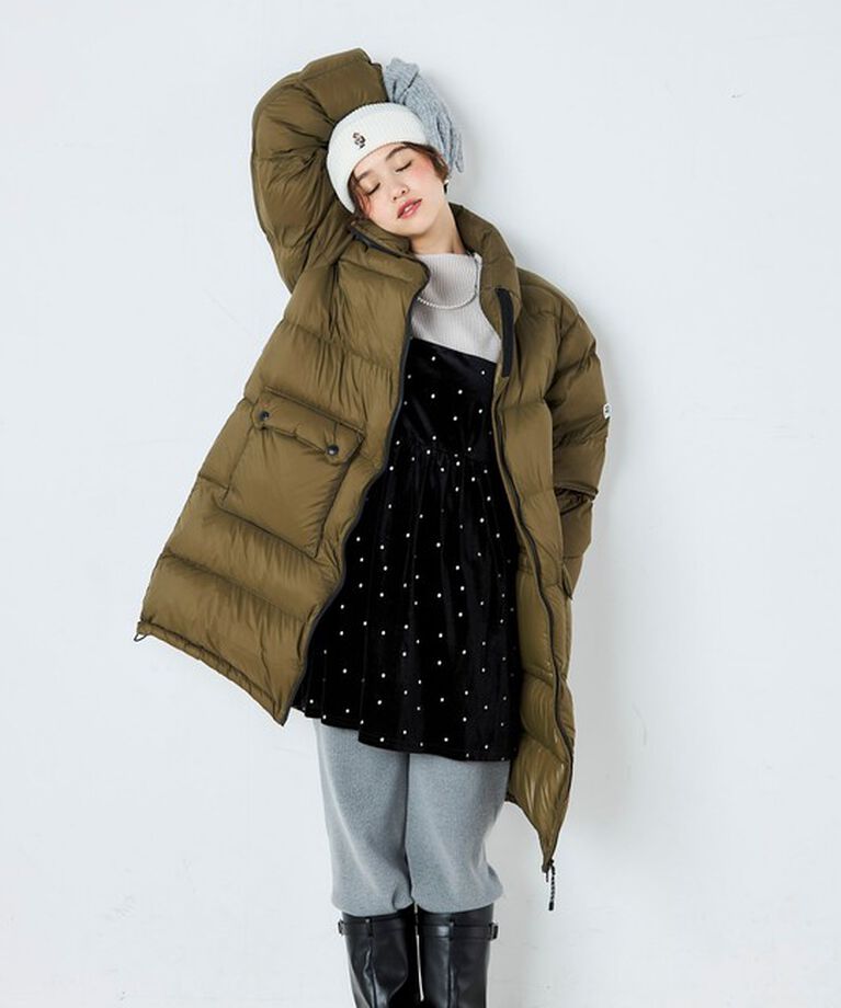 fredy emue「【TAION×fredy emue】PACKABLE 別注ボリュームダウンコート」|ダウン|