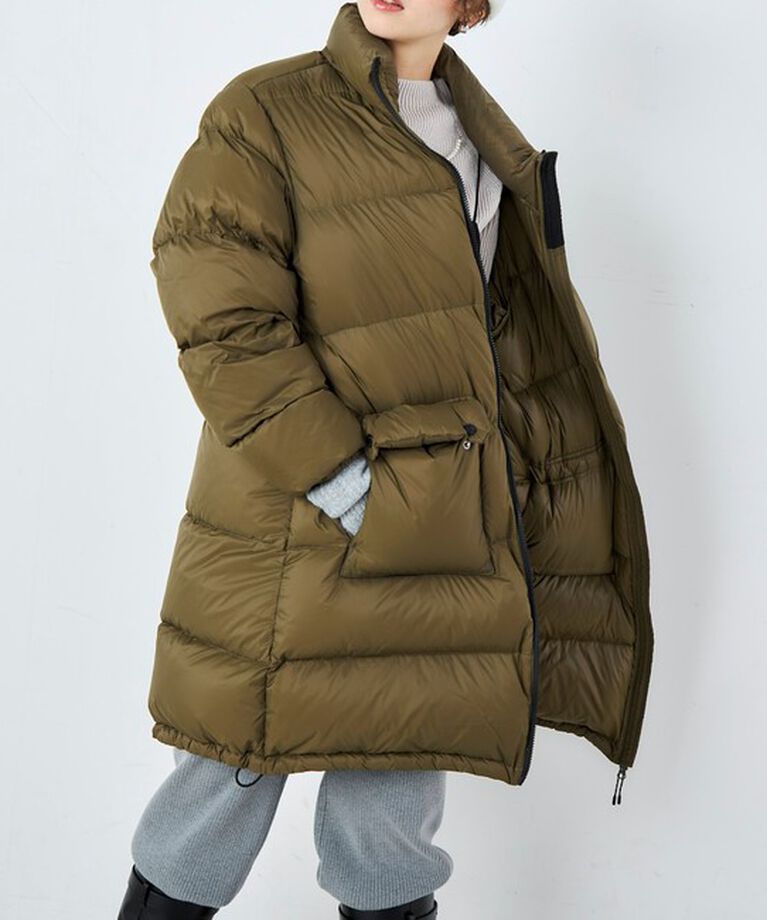 fredy emue「【TAION×fredy emue】PACKABLE 別注ボリュームダウンコート」|ダウン|