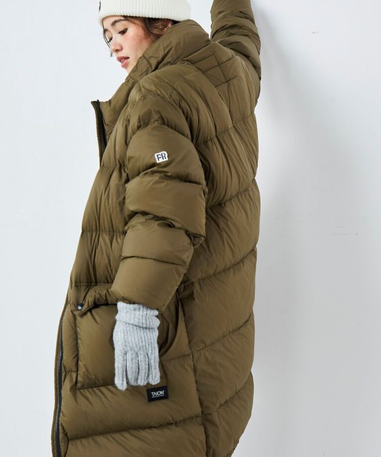 fredy emue「【TAION×fredy emue】PACKABLE 別注ボリュームダウンコート」|ダウン|