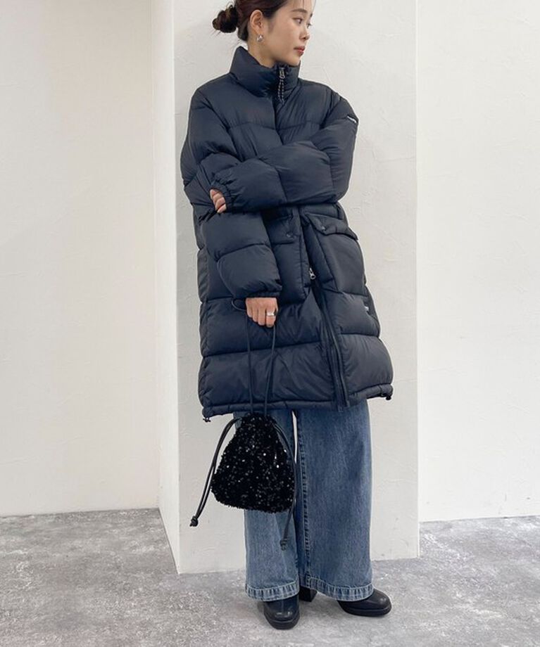 fredy emue「【TAION×fredy emue】PACKABLE 別注ボリュームダウンコート」|ダウン|