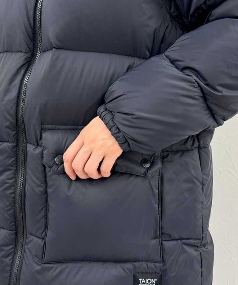 fredy emue「【TAION×fredy emue】PACKABLE 別注ボリュームダウンコート」|ダウン|