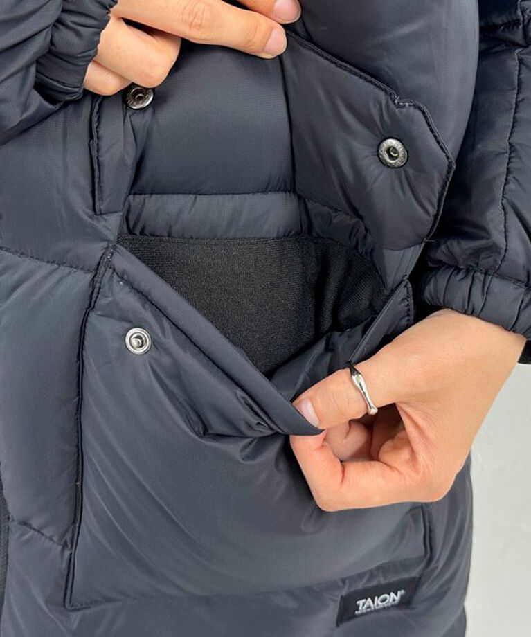 fredy emue「【TAION×fredy emue】PACKABLE 別注ボリュームダウンコート」|ダウン|