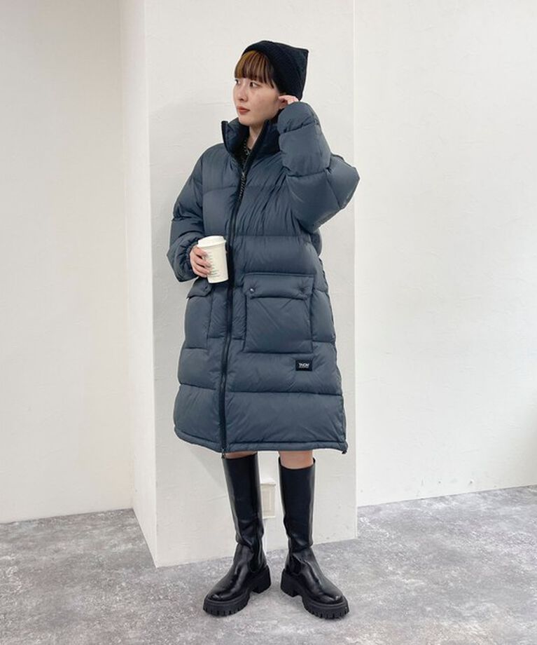 fredy emue「【TAION×fredy emue】PACKABLE 別注ボリュームダウンコート」|ダウン|