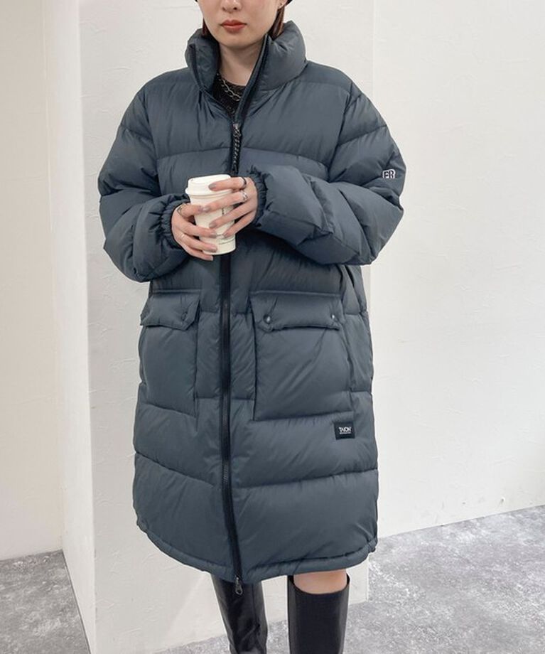 fredy emue「【TAION×fredy emue】PACKABLE 別注ボリュームダウンコート」|ダウン|