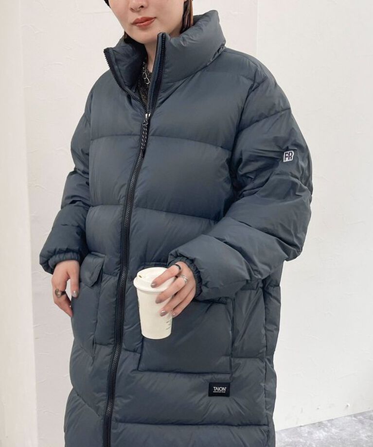 fredy emue「【TAION×fredy emue】PACKABLE 別注ボリュームダウンコート」|ダウン|