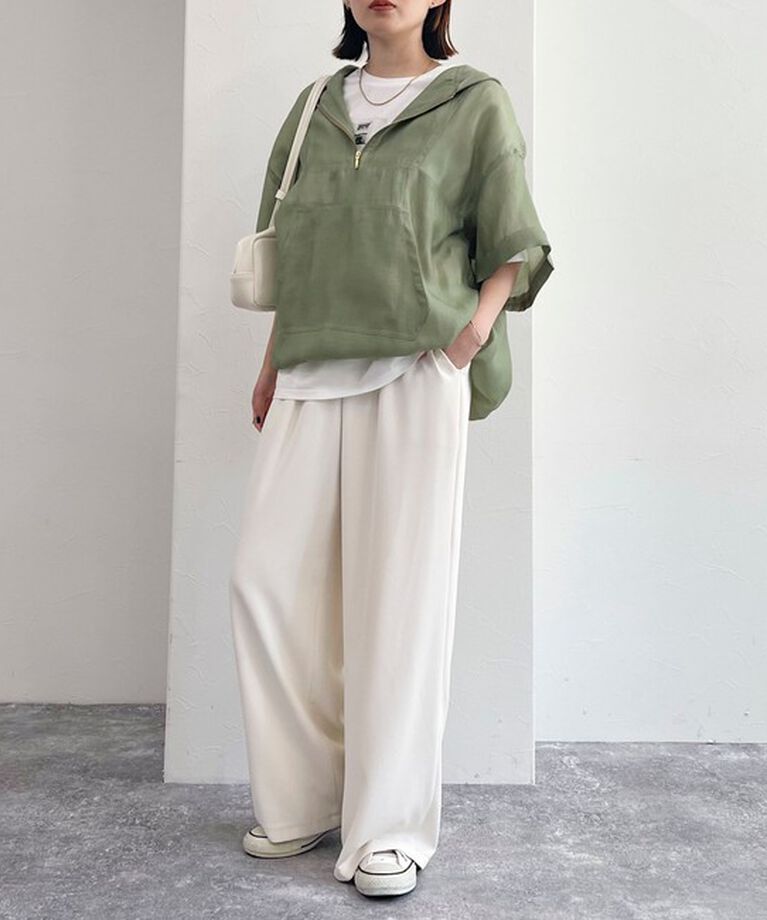 fredy emue「シアーアノラックジレ」|シャツ・ブラウス|