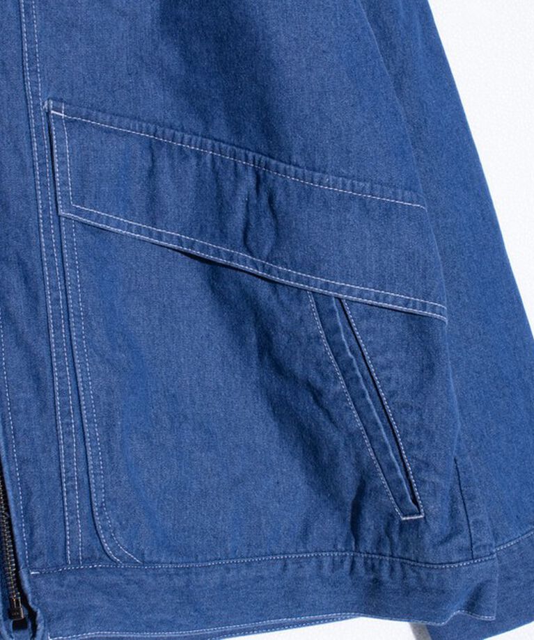 GLOSTER「【GLOSTER/グロスター】DENIM/デニム ジップブルゾン」|ブルゾン・スタジャン|