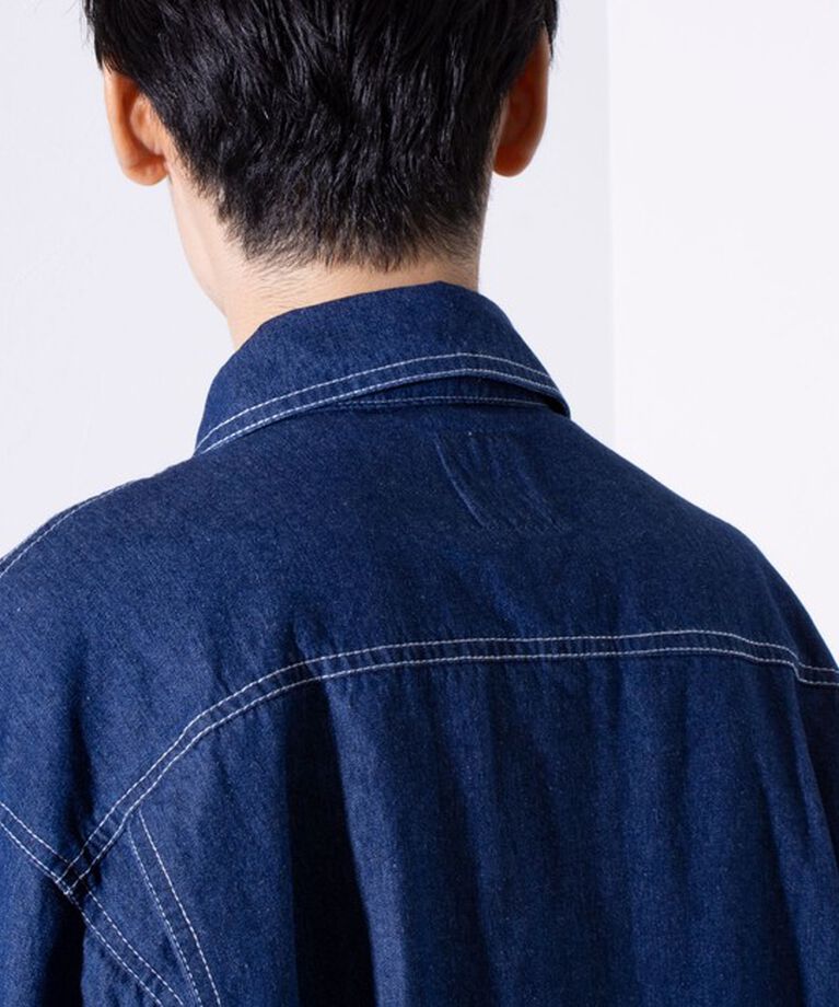 GLOSTER「【GLOSTER/グロスター】DENIM/デニム ジップブルゾン」|ブルゾン・スタジャン|