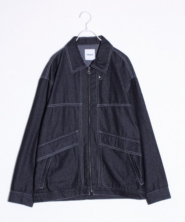 GLOSTER「【GLOSTER/グロスター】DENIM/デニム ジップブルゾン」|ブルゾン・スタジャン|