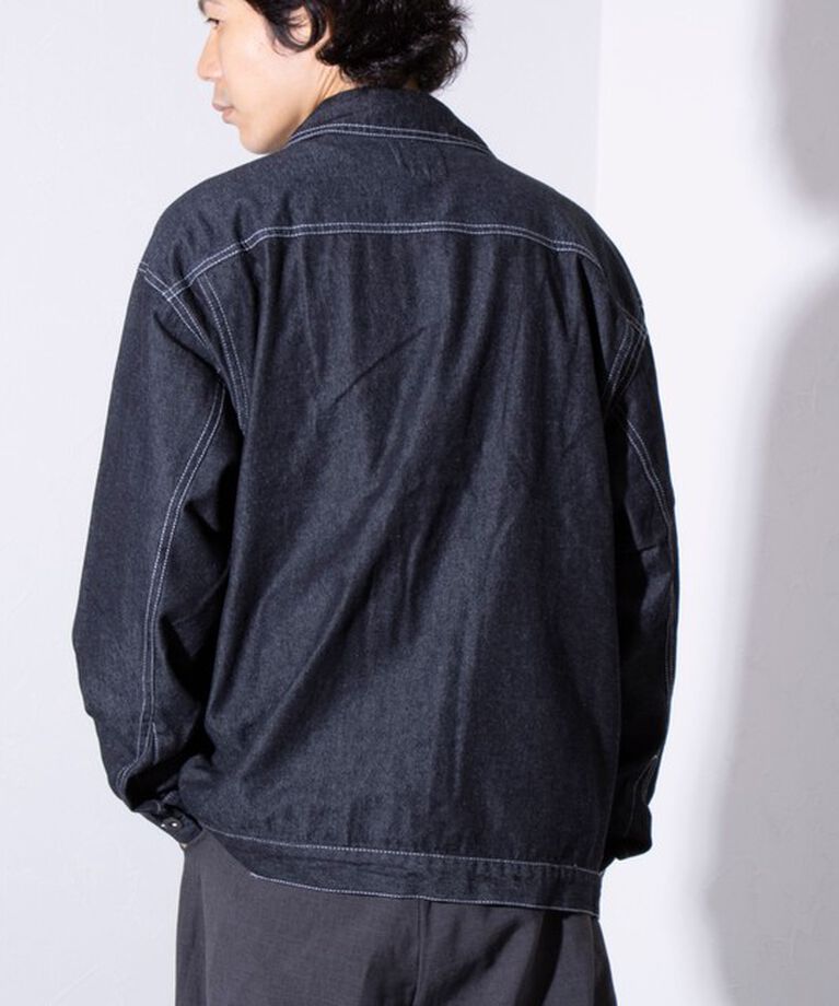 GLOSTER「【GLOSTER/グロスター】DENIM/デニム ジップブルゾン」|ブルゾン・スタジャン|
