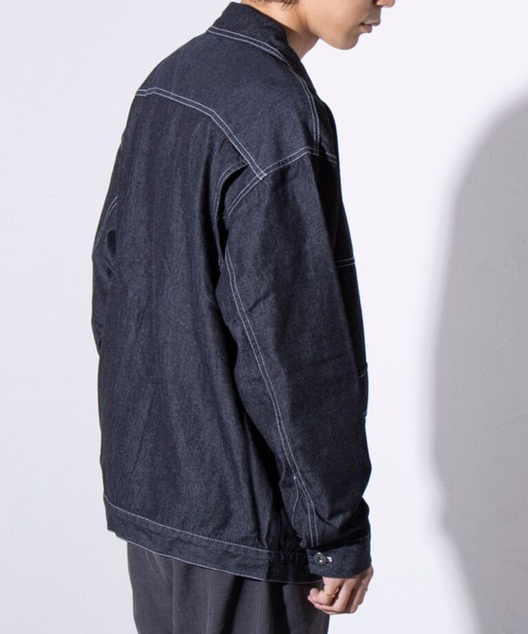 GLOSTER「【GLOSTER/グロスター】DENIM/デニム ジップブルゾン」|ブルゾン・スタジャン|