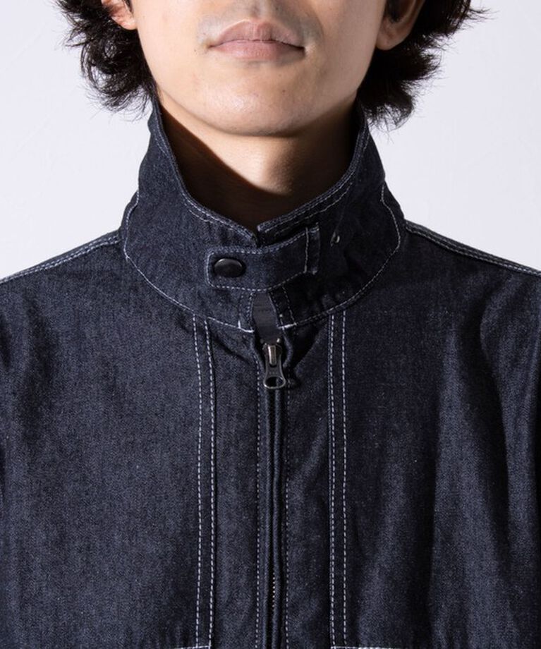 GLOSTER「【GLOSTER/グロスター】DENIM/デニム ジップブルゾン」|ブルゾン・スタジャン|