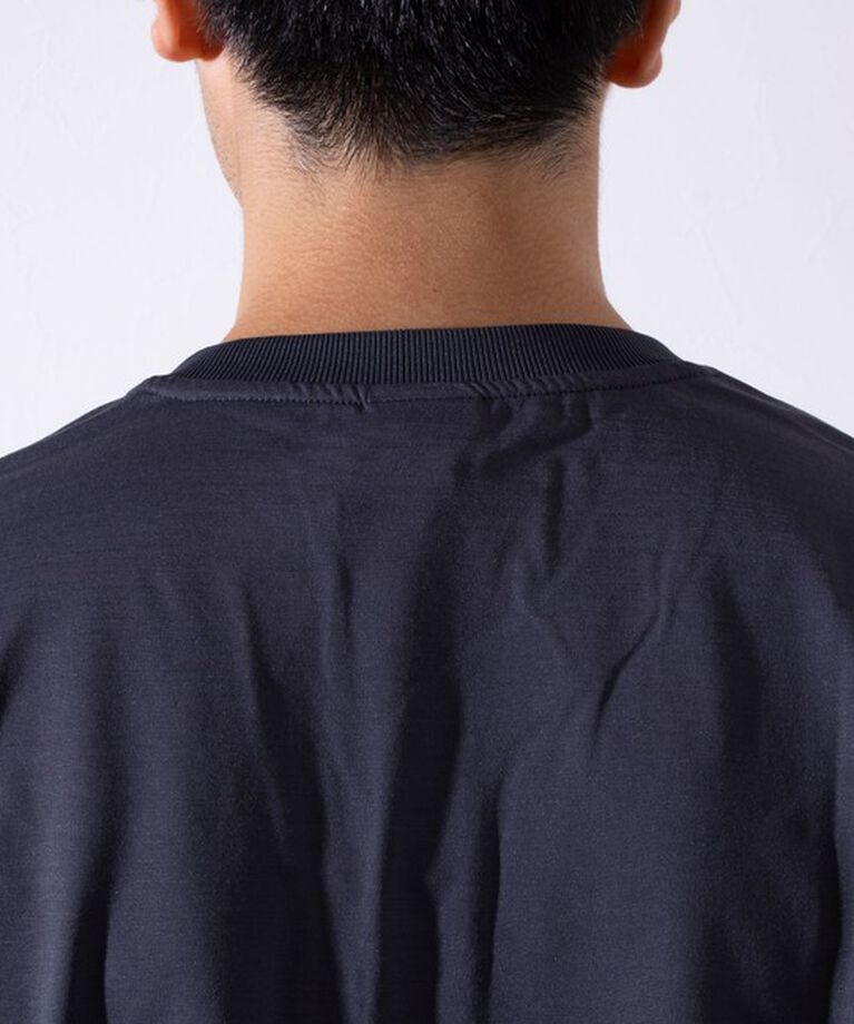 GLOSTER「【GLOSTER/グロスター】パラシュートボタン ヘンリーネック 天竺 長袖Tシャツ ロンT」|Tシャツ・カットソー|