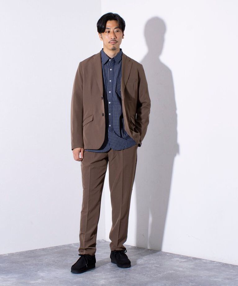 GLOSTER「【ビジカジ対応】【GLOSTER/グロスター】PERFECTEX イージーパンツ 防シワ」|チノ|